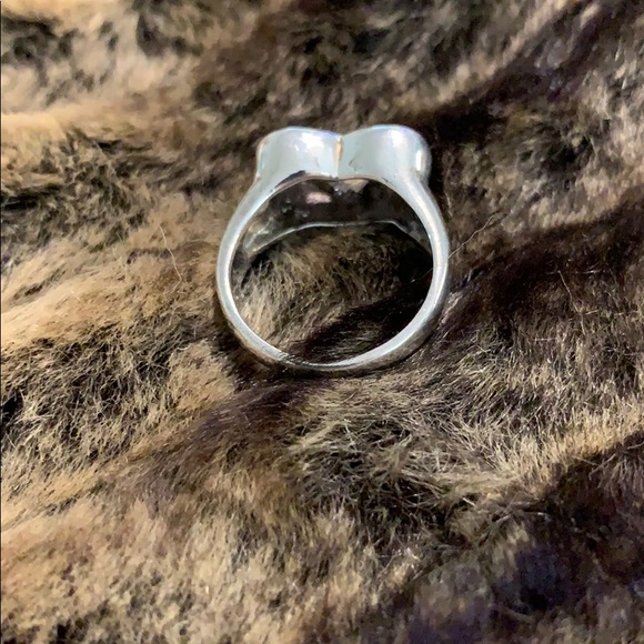 A Sweet HEART of a sterling silver ring! #A96 - Picture 3 of 6
